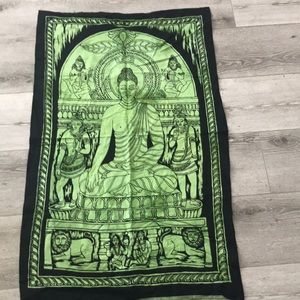 Buddha Serenity Wall Tapestry 44x27 in